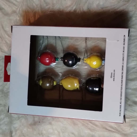 Disney Ornaments Hallmark 6 Mini Princess Ornaments - Picture 3 of 3